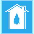 Water Drop in a House Icon