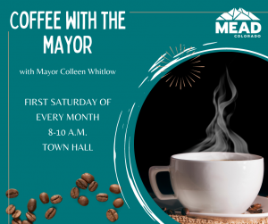 coffee with the mayor first Saturday of each month